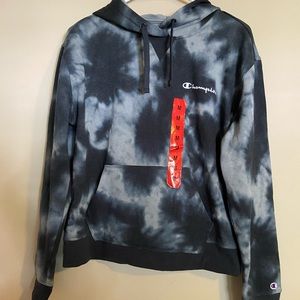 NWT medium Champion tie dye hoodie.